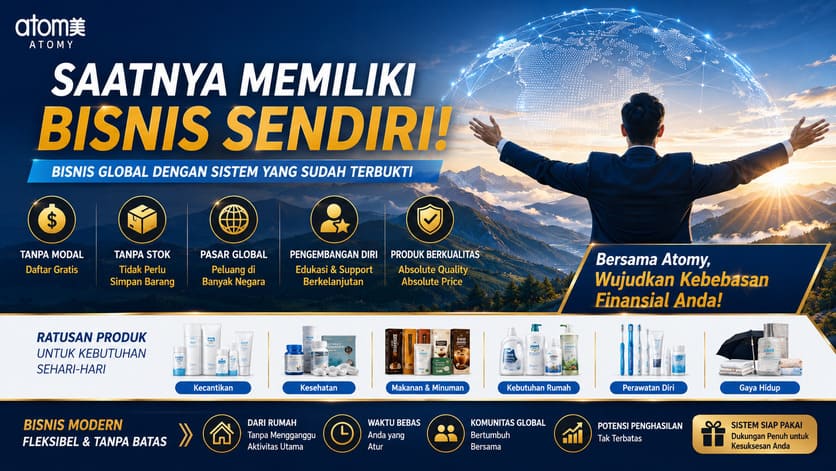 Bangun Bisnis Global Bersama Atomy